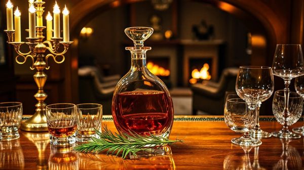 Choisissez un service à whisky élégant pour vos soirées