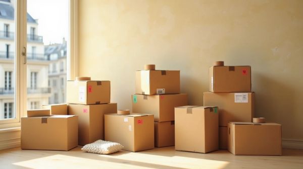 Des cartons de déménagement à Paris pour un déménagement malin