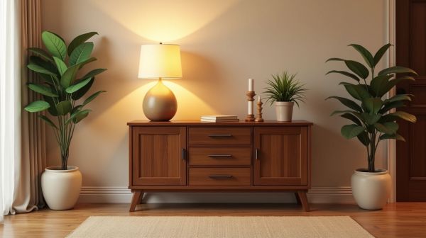 Pourquoi opter pour une console en bois massif pour votre entrée ?