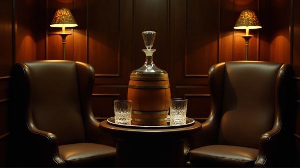 Vivez l'expérience d'un service à whisky raffiné avec style